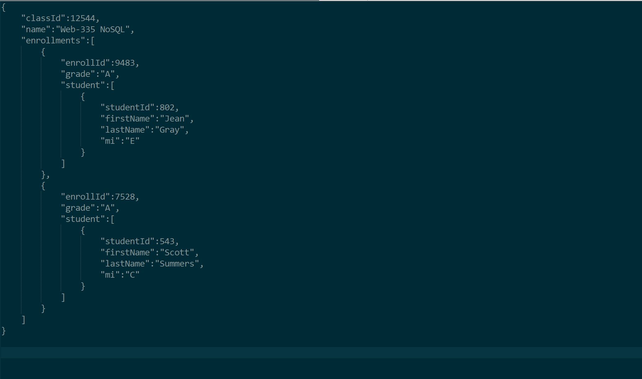 2.3 JSON